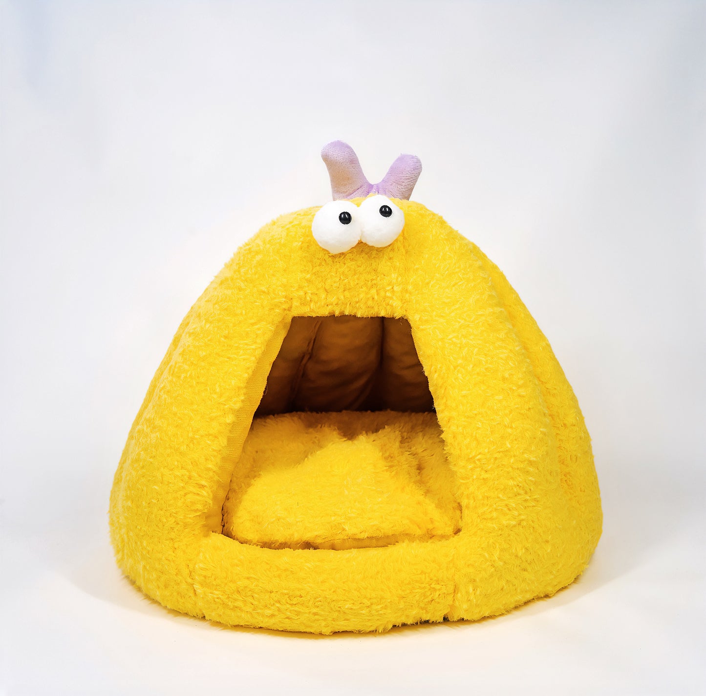 Cozy Heated Cat & Dog Bed Washable Bed -Yellow