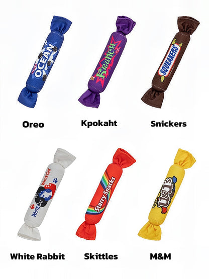set of 6 candy-inspired designs